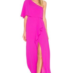 BCBGMAXAZRIA Secha One Shoulder Maxi Dress